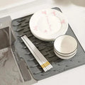 Silicone Drying Mat Raised Ribs & Heat-Resistant