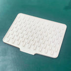 Silicone Drying Mat Raised Ribs & Heat-Resistant