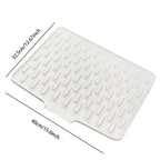 Silicone Drying Mat Raised Ribs & Heat-Resistant