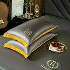 Silk Bed Sheets Temperature-Regulating Deep Pockets & Elastic Edge