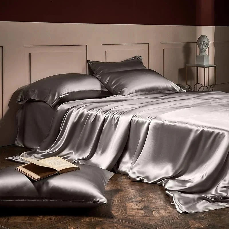 Silk Bedding Set 25 Momme Mulberry Silk Four Piece