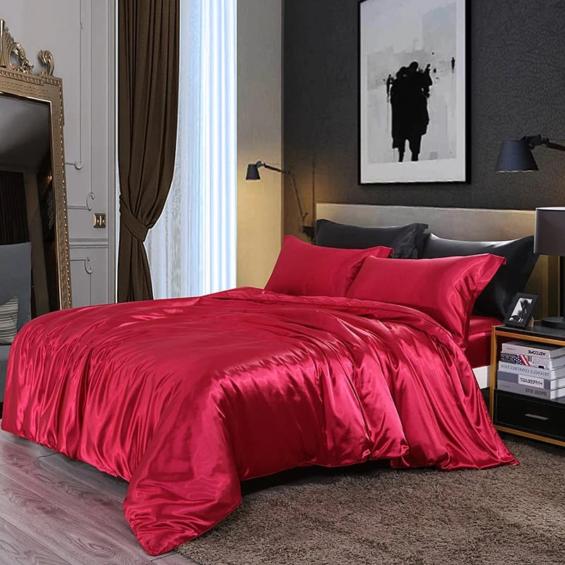 Silk Bedding Set 25 Momme Mulberry Silk Four Piece
