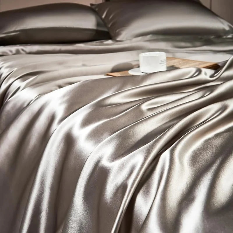 Silk Bedding Set 25 Momme Mulberry Silk Four Piece