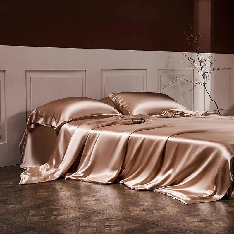 Silk Bedding Set 25 Momme Mulberry Silk Four Piece