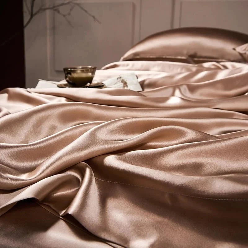 Silk Bedding Set 25 Momme Mulberry Silk Four Piece