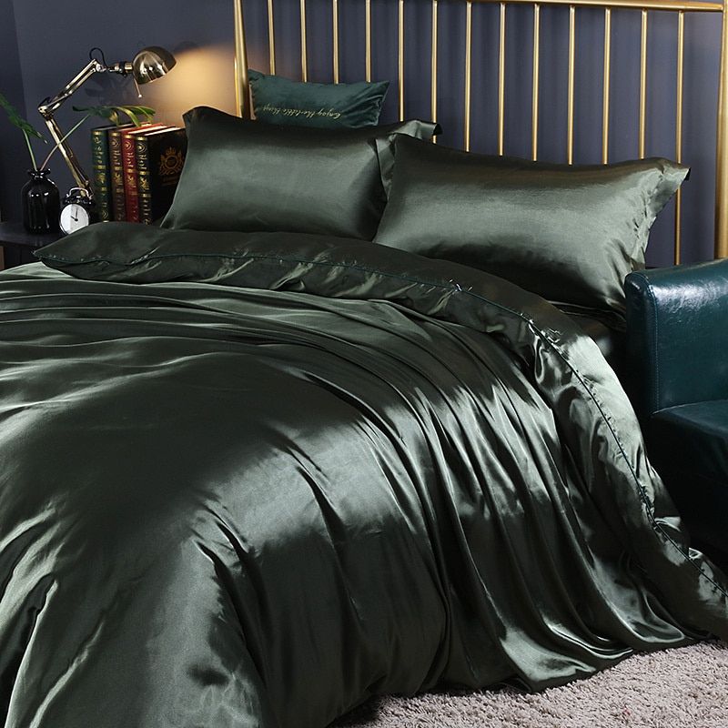 Silk Bedding Set Thermoregulating Hypoallergenic