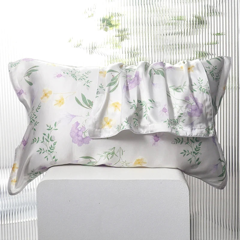 Silk Pillowcase Mulberry Silk Front & Lyocell Back