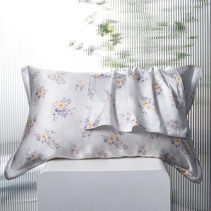 Silk Pillowcase Mulberry Silk Front & Lyocell Back