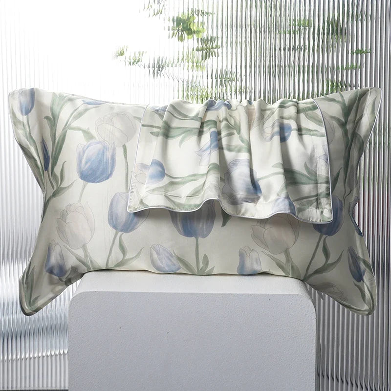 Silk Pillowcase Mulberry Silk Front & Lyocell Back