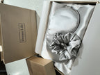 Silk Pillowcase Set 19-Momme Mulberry Sleep Mask & Scrunchie