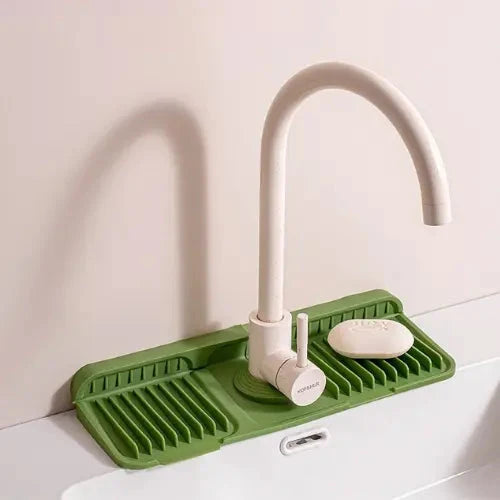 Sink Drip Mat Flexible Silicone Anti-Slip Dishwasher Safe