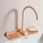 Sink Drip Mat Flexible Silicone Anti-Slip Dishwasher Safe
