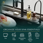 Sink Drying Mat Diatomite Fast-Absorbent Quick-Drying