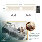 Sink Drying Mat Diatomite Fast-Absorbent Quick-Drying