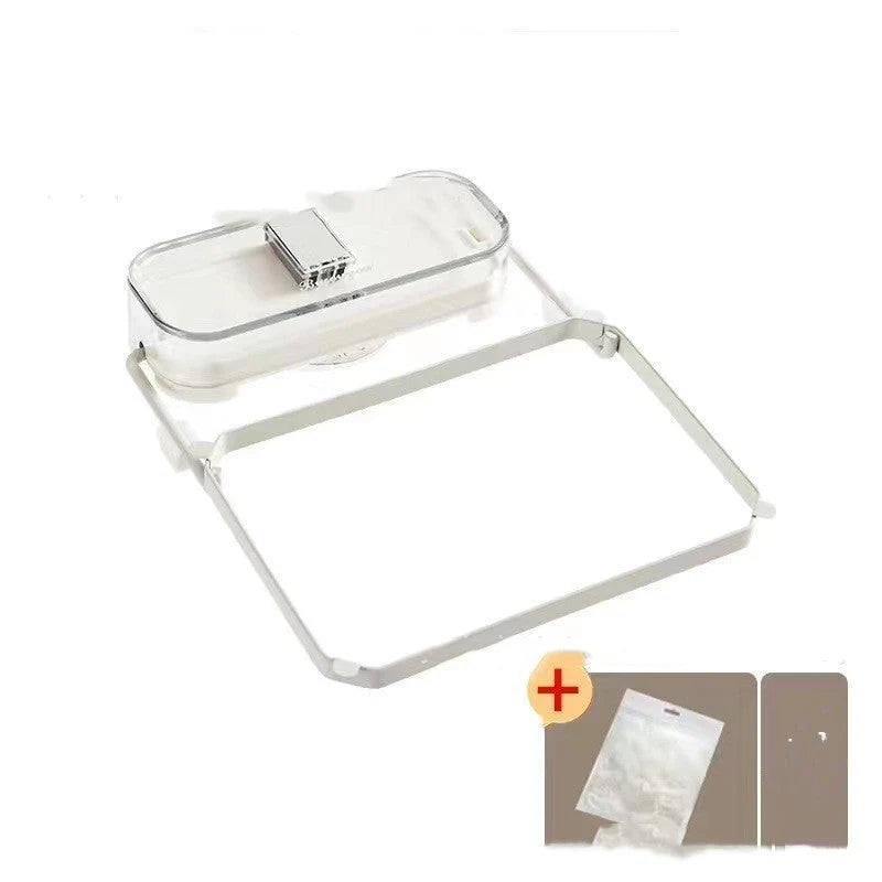 Sink Filter Rack Ultra-Fine Mesh Foldable Rust-Resistant Frame