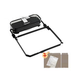 Sink Filter Rack Ultra-Fine Mesh Foldable Rust-Resistant Frame