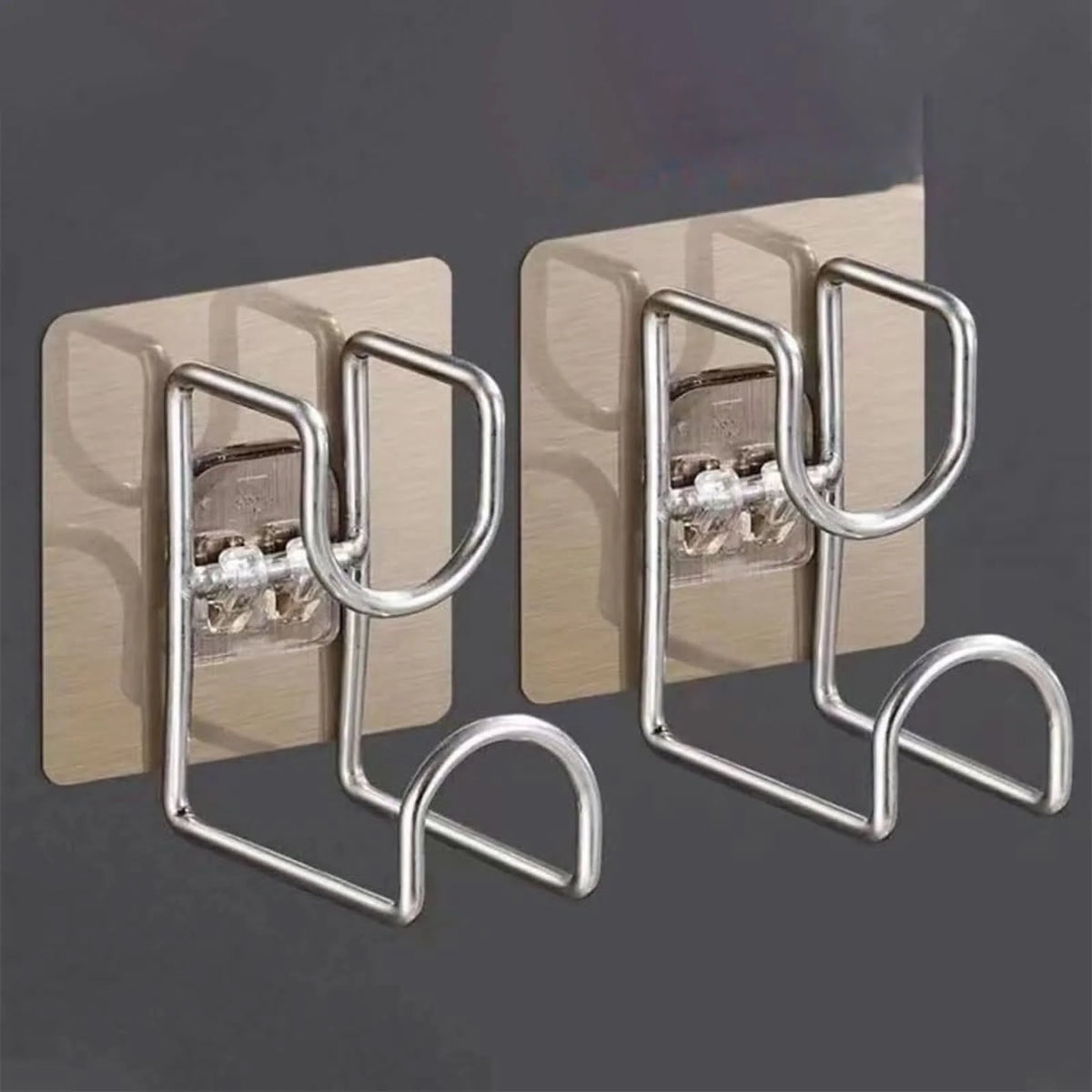 Sink Hook Adhesive Mount Stainless Steel & Rust-Resistant