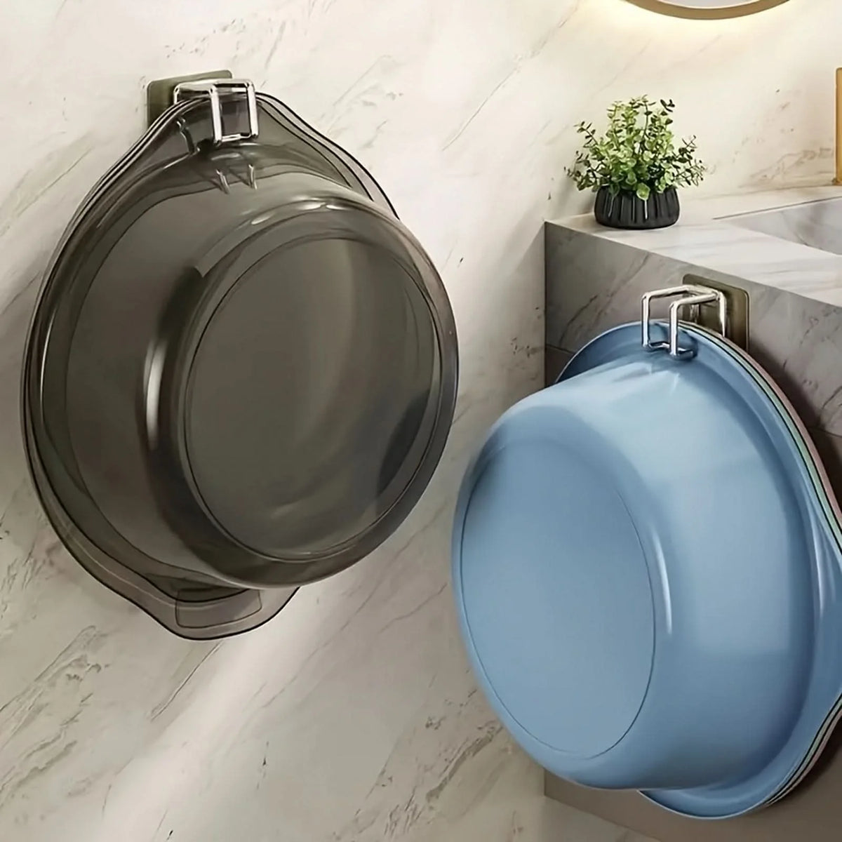 Sink Hook Adhesive Mount Stainless Steel & Rust-Resistant