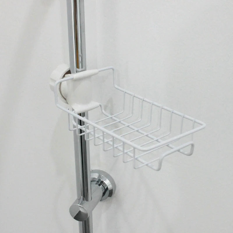 Sink Organizer Clip-On Adjustable Rust-Resistant Stainless Steel