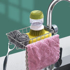 Sink Organizer Clip-On Adjustable Rust-Resistant Stainless Steel
