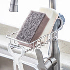 Sink Organizer Clip-On Adjustable Rust-Resistant Stainless Steel