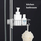 Sink Organizer Clip-On Adjustable Rust-Resistant Stainless Steel