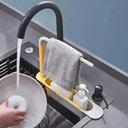 Sink Rack Extendable 12.6 to 17.7 Inches Tool-Free