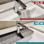 Sink Splash Guard Food-Grade Silicone Drainage Channels