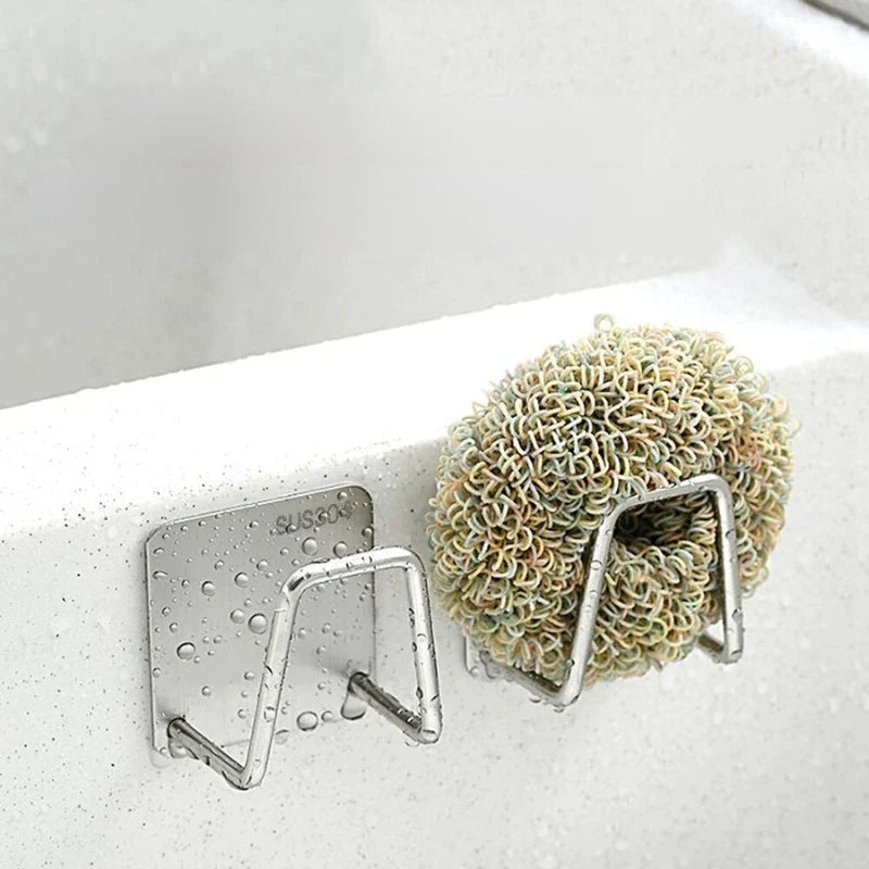 Sink Sponge Rack 304 Stainless Steel & Drainage Holes