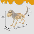 Skeleton Dog Figurine Realistic Durable Indoor & Outdoor