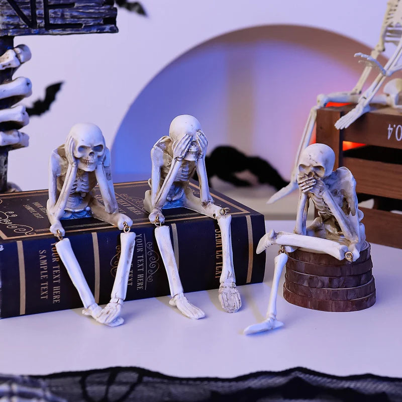 Skeleton Figure Realistic 7.9 Inch Durable & Lightweight