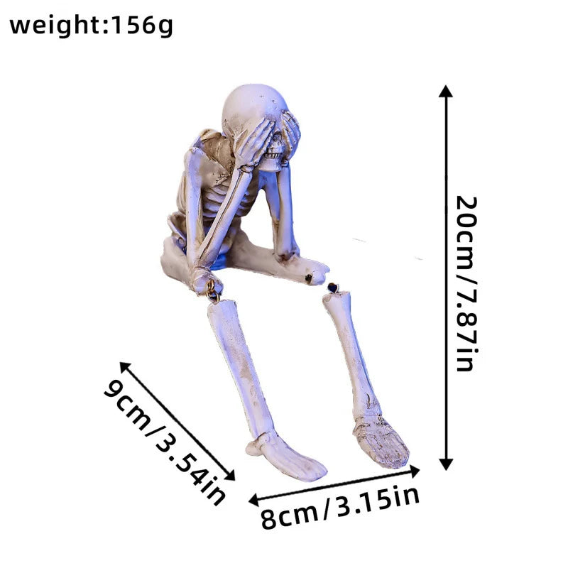 Skeleton Figure Realistic 7.9 Inch Durable & Lightweight