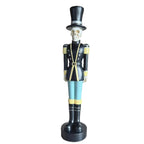 Skeleton Figurine Polyresin Military-Style