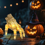 Skeleton Hand Prop Motion-Activated Lights & Sound Weather-Resistant
