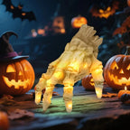 Skeleton Hand Prop Motion-Activated Lights & Sound Weather-Resistant