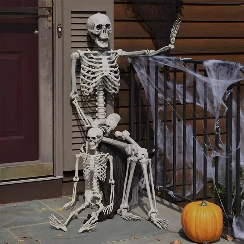 Skeleton Life-Size Poseable Weather-Resistant