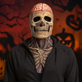 Skeleton Mask Realistic Movable Jaw Stretchable Latex