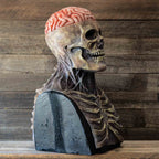 Skeleton Mask Realistic Movable Jaw Stretchable Latex