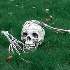 Skeleton Stakes Realistic Weathered Bone Tool-Free Set of 3