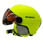 Ski Helmet PCEPS Shock-Absorbing Removable Visor