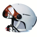 Ski Helmet PCEPS Shock-Absorbing Removable Visor