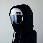 Ski Mask Hood Helmet-Compatible Adjustable Drawstring