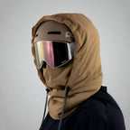 Ski Mask Hood Helmet-Compatible Adjustable Drawstring