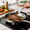 Skillet Uncoated 3-Ply Stainless Steel 12 Inch