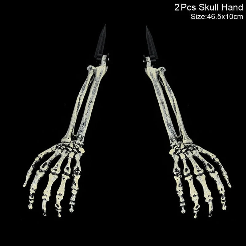 Skull Decoration Life-Size & Weather-Resistant
