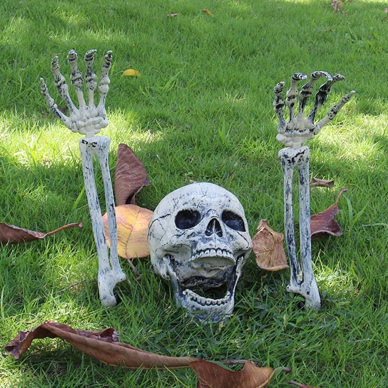Skull Decoration Life-Size & Weather-Resistant