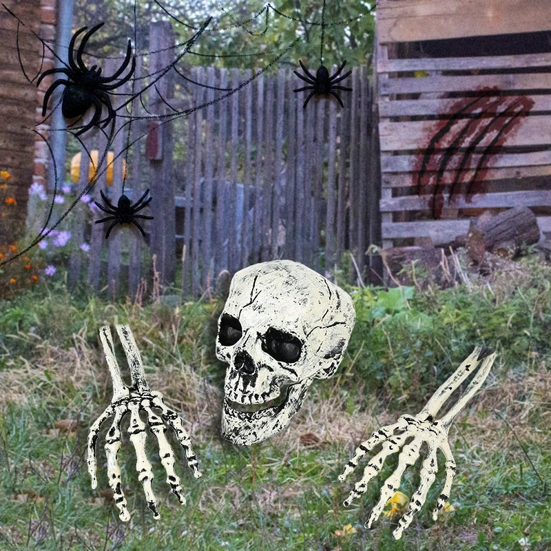 Skull Decoration Life-Size & Weather-Resistant