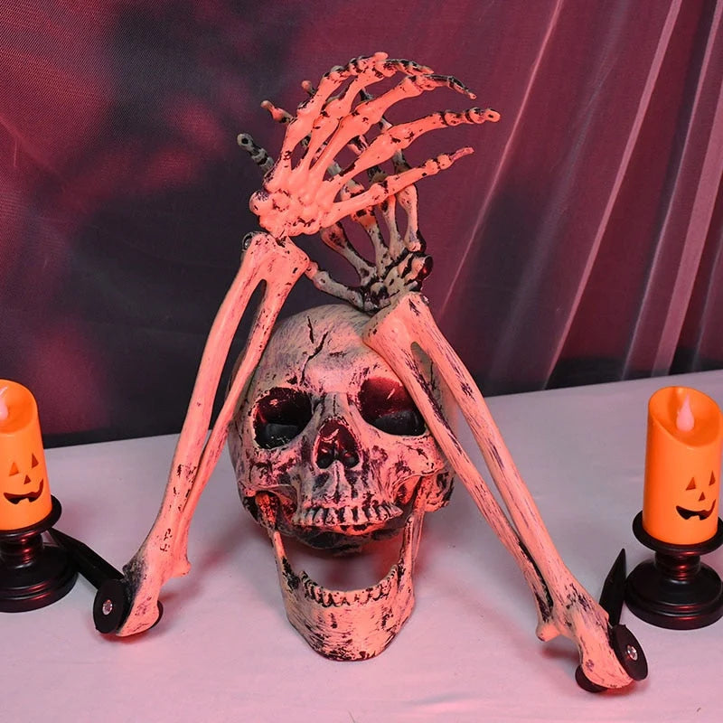 Skull Decoration Life-Size & Weather-Resistant