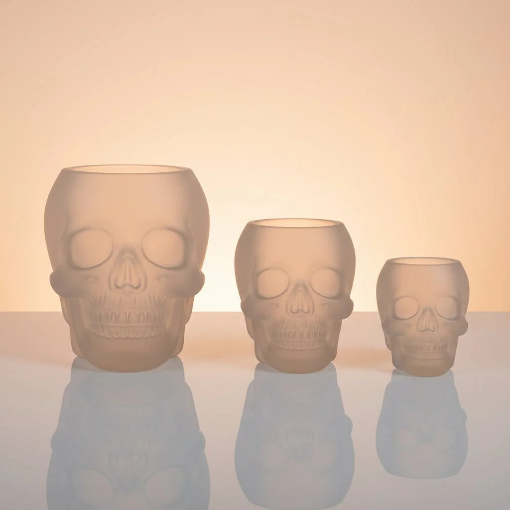 Skull Mold Set Detailed Flexible Silicone Set of 3