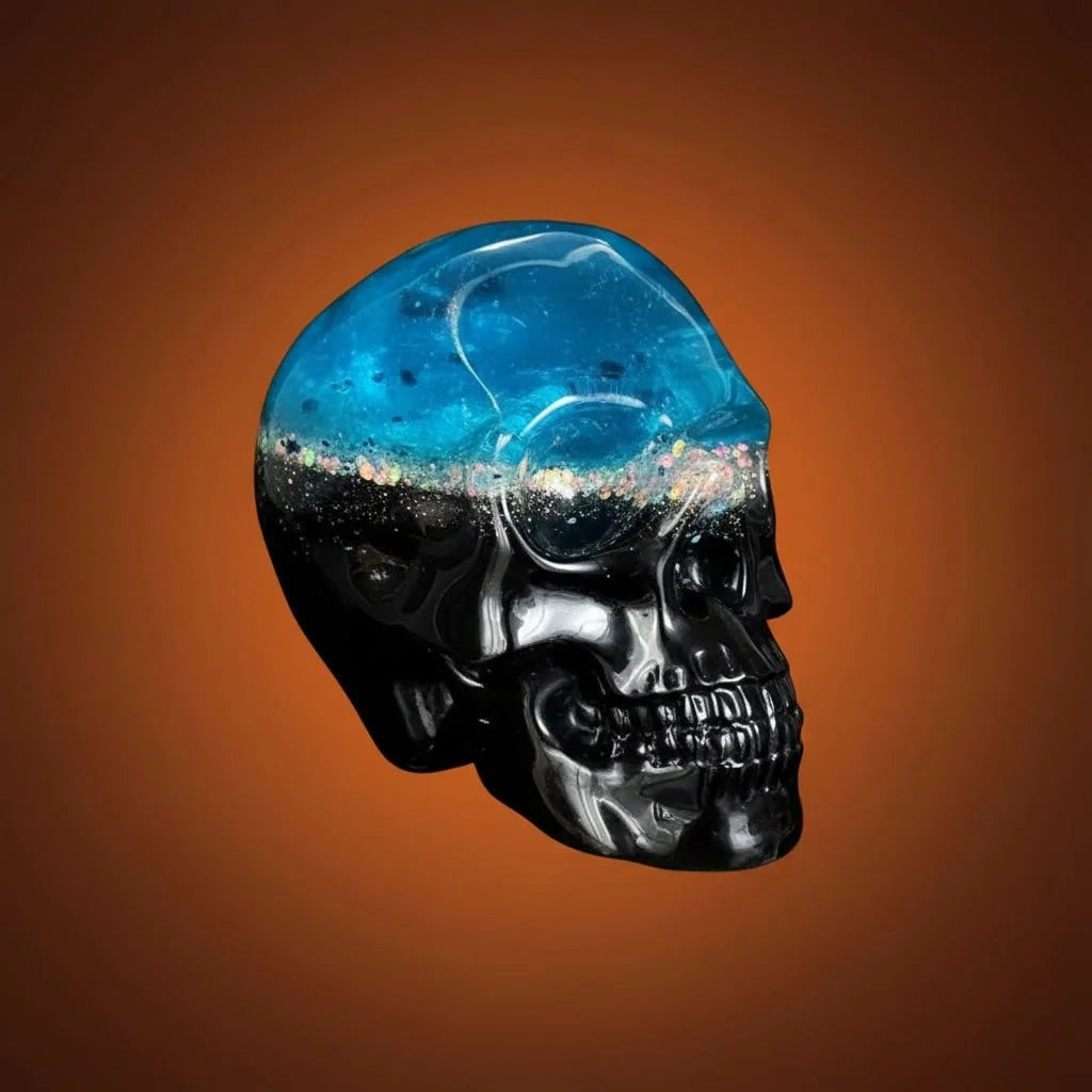 Skull Mold Set Detailed Flexible Silicone Set of 3